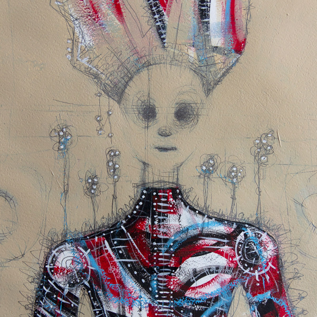 Le bouffon rouge, le joker rouge