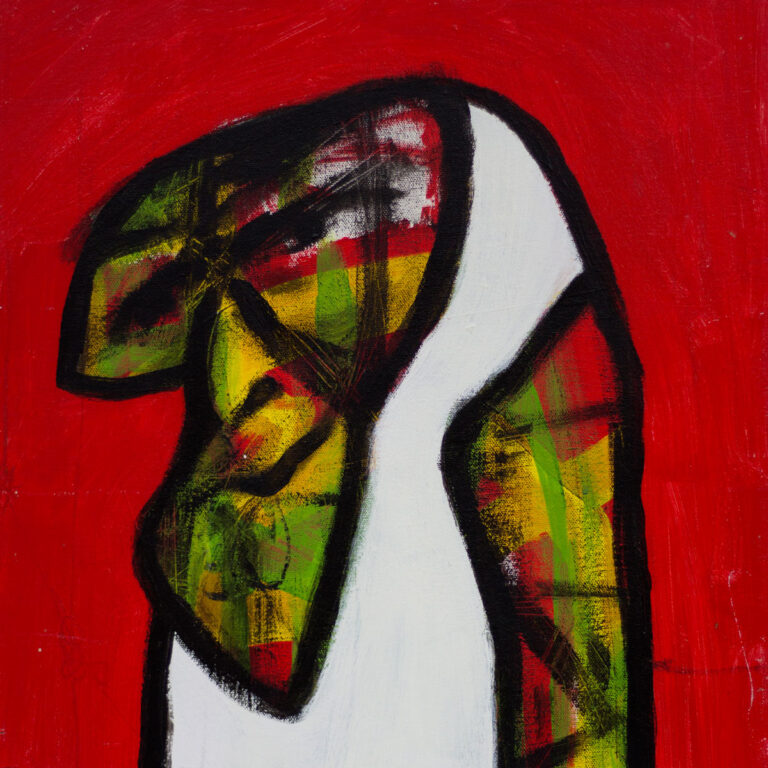 Le vieux sage vertueux | Peinture contemporaine – Sylvain Paré