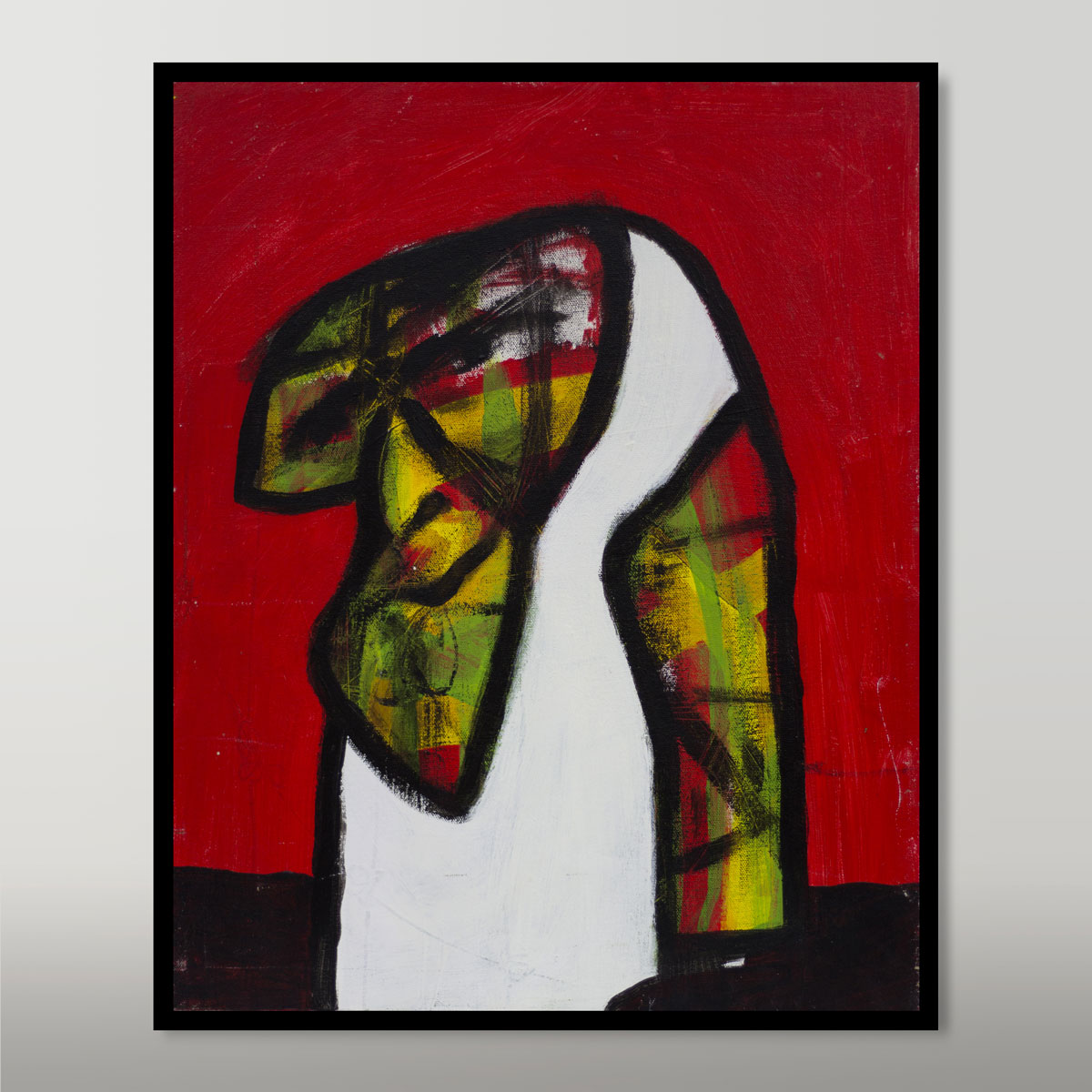 Le vieux sage vertueux | Peinture contemporaine – Sylvain Paré