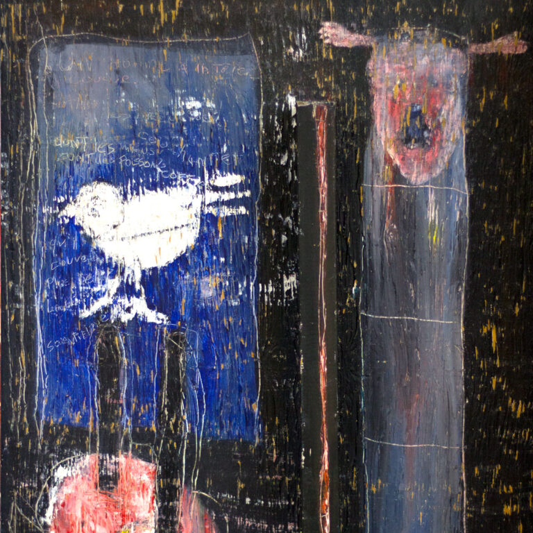 Poissons-coffres | Art brut sur bois – Sylvain Paré